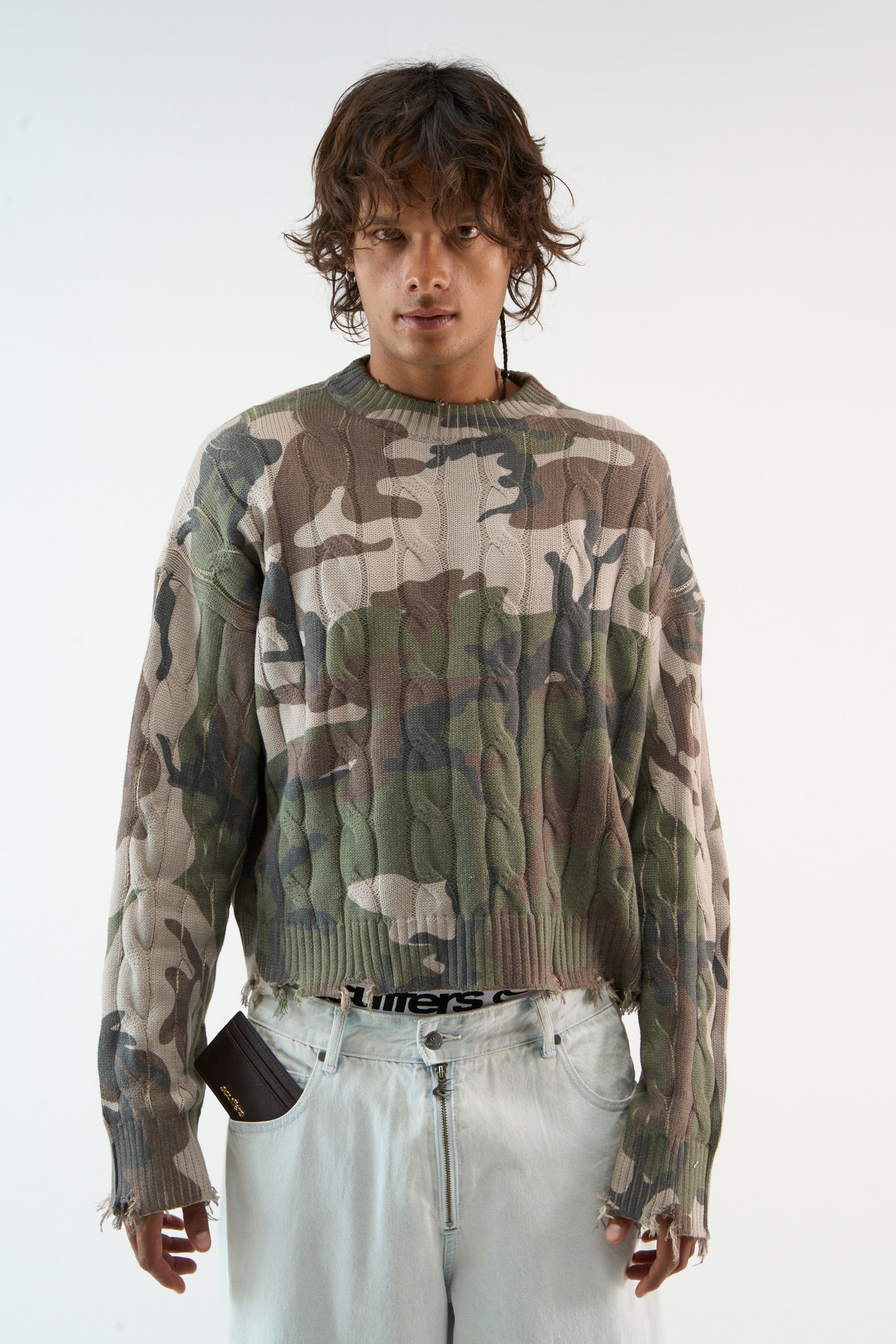 TRENCH CAMO KNIT