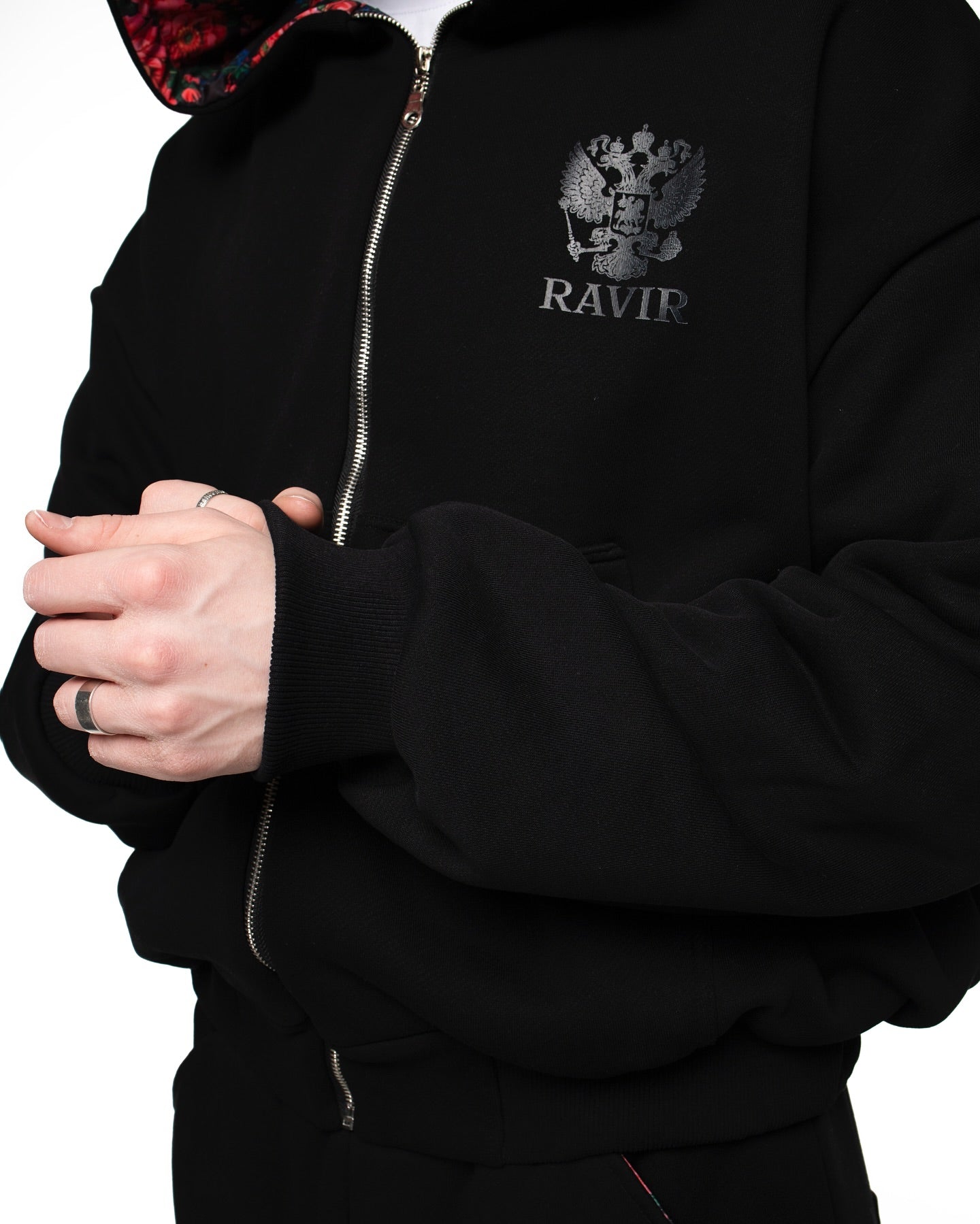 RAV BLACK HOODIE