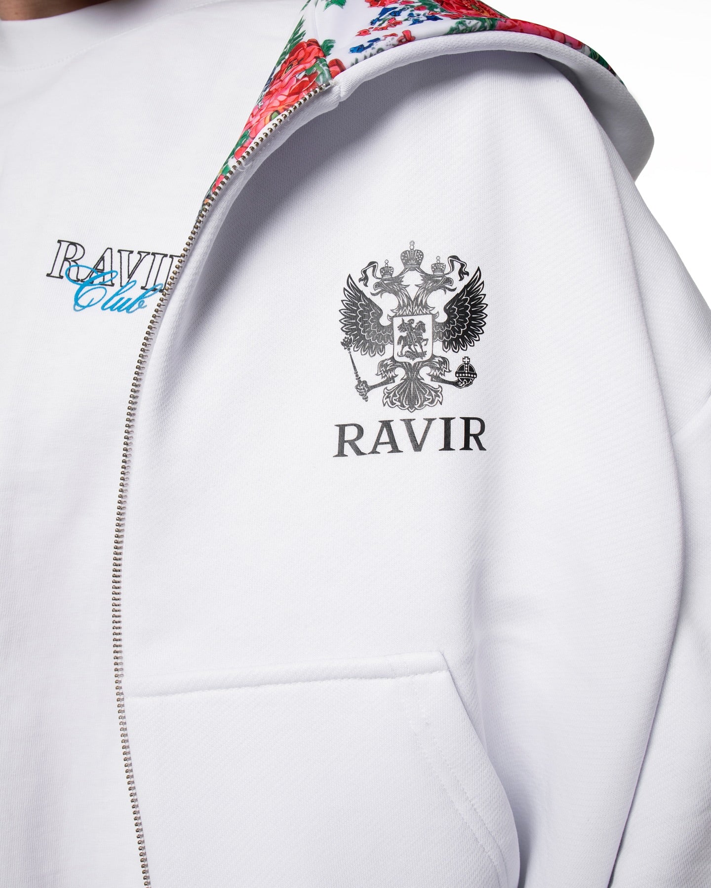RAV WHITE HOODIE