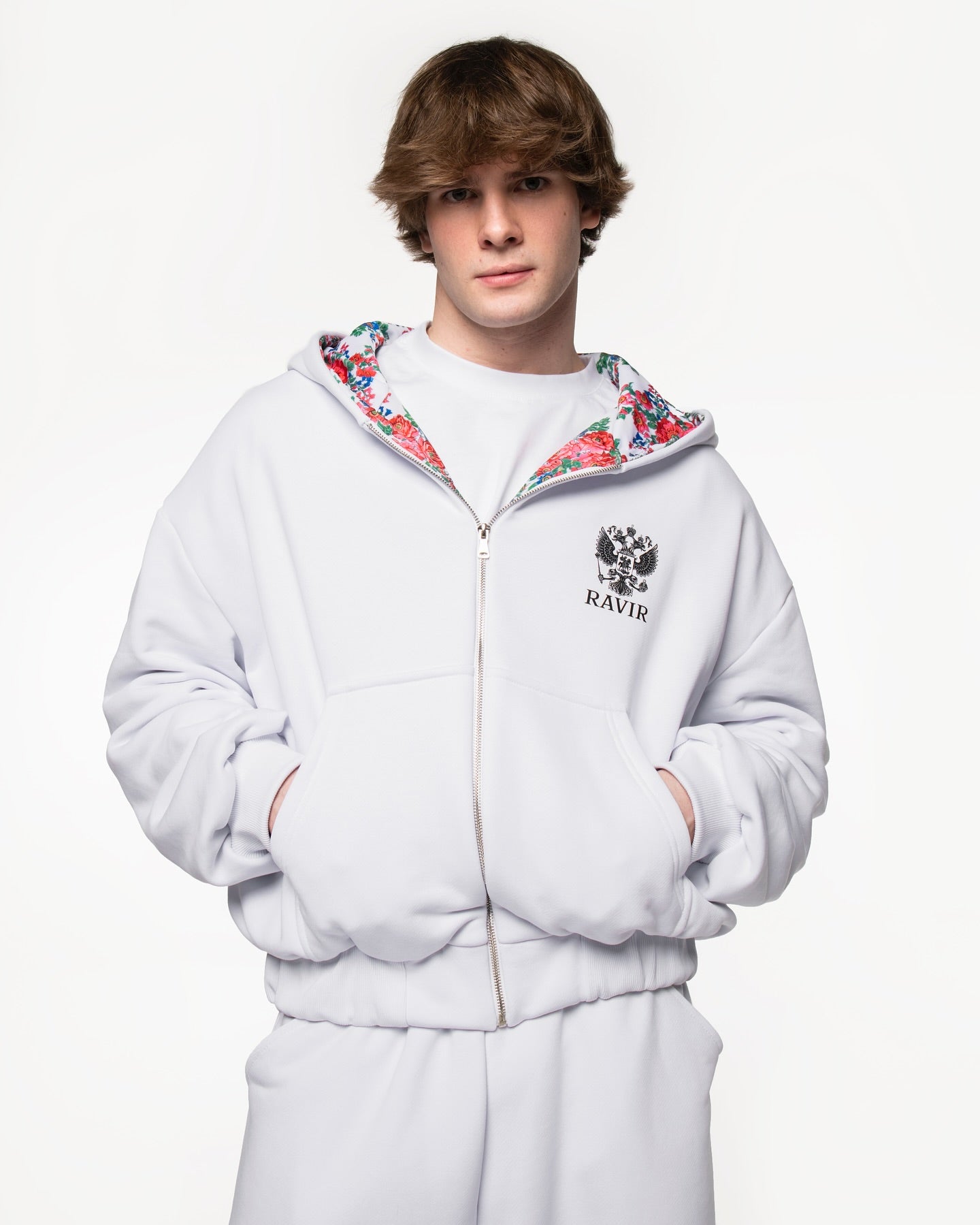 RAV WHITE HOODIE