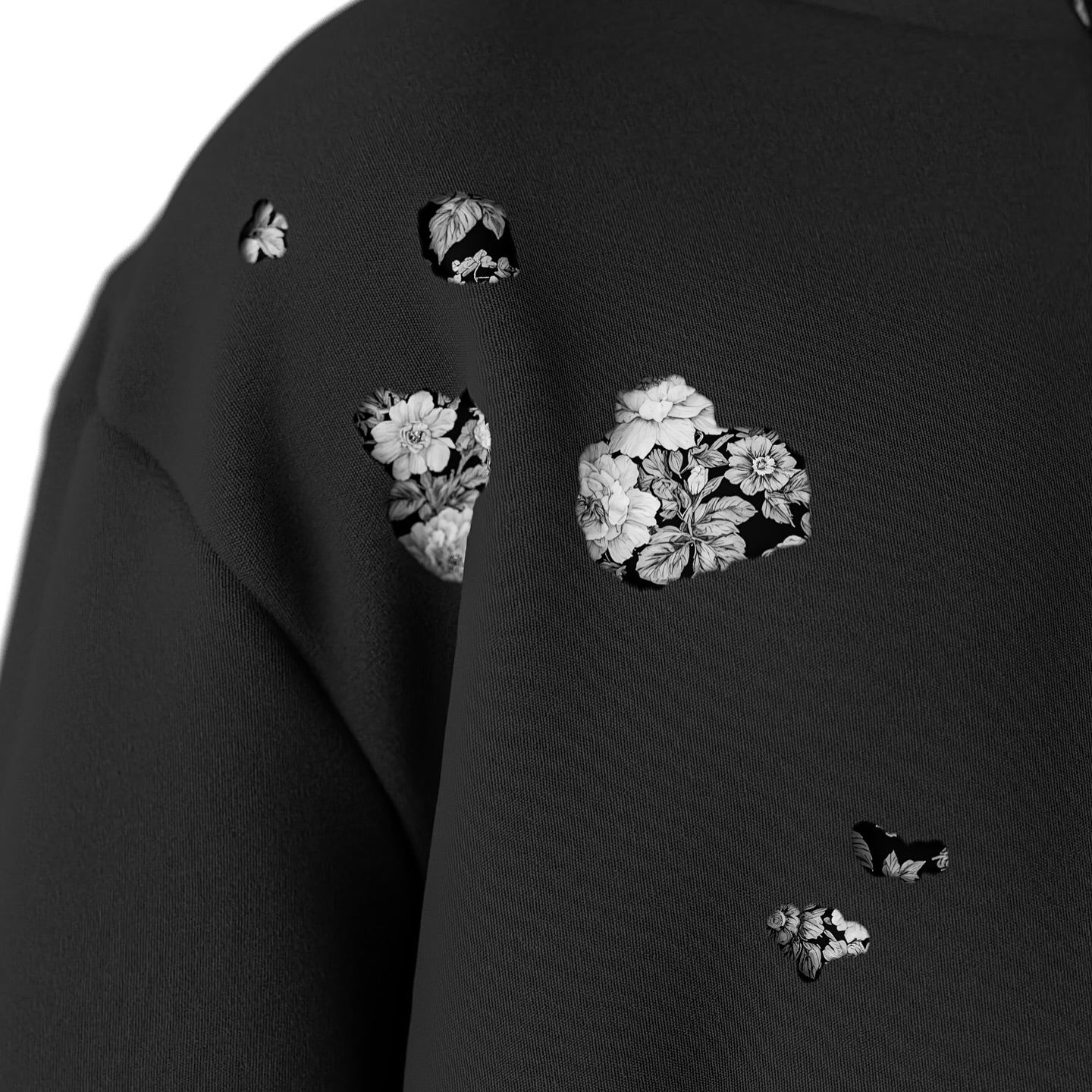 RAV BLACK-GREY HOODIE